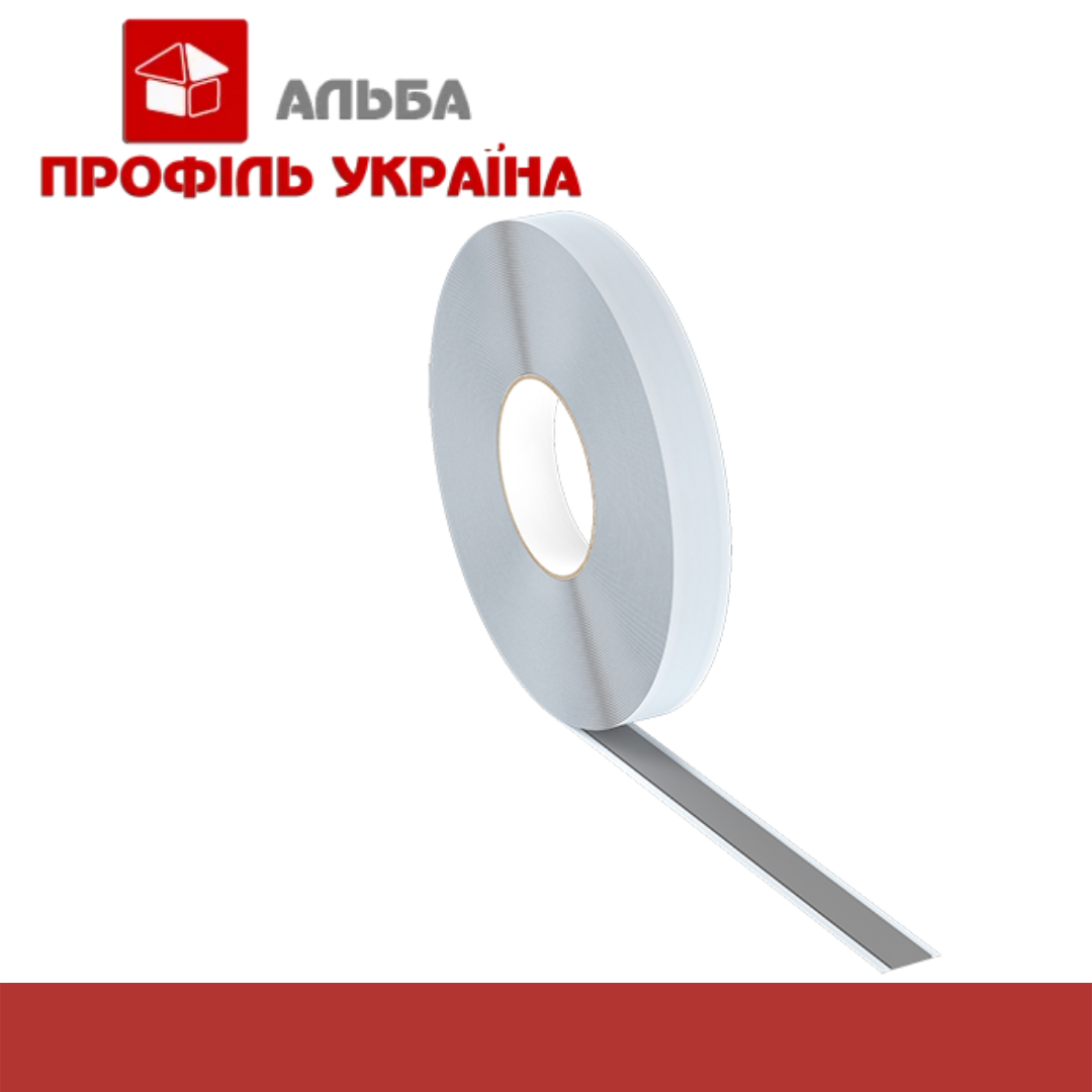 Двохстороння бутилова стрічка Eurovent BUTYL 15мм х 1мм х 25м