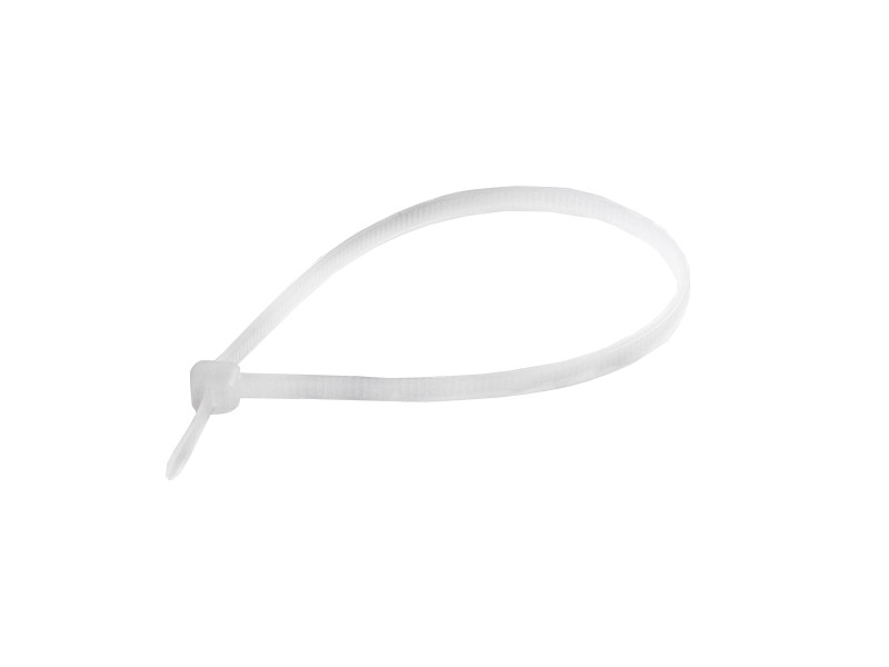 Стяжка кабельна біла 3,6х150 мм