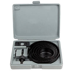 Н-р свердл для дерева Sigma 1520081 корончастих 64-127мм 8 шт. кейс