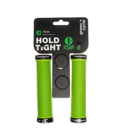 Ручки руля Green Cycle GGR-421 130mm Зелений, фото 2