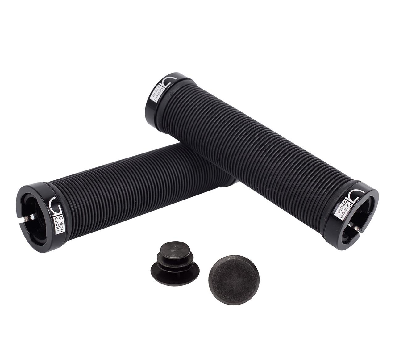 Ручки руля Green Cycle GGR-421 130mm Чорний