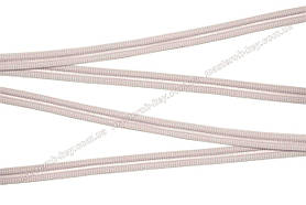 Гумка взуттєва під пряжку з ліскою 12мм колір Бежевий