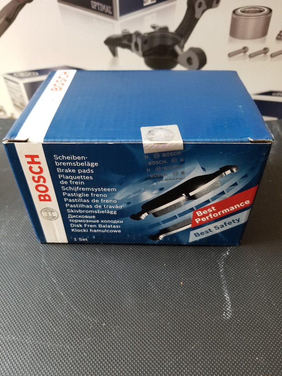 Колодки гальмівні задні HYUNDAI ACCENT i30 Bosch, фото 1