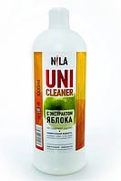 Универсальная жидкость без ацетона для очистки Nila Uni-Cleaner 1000мл. зеленое яблоко