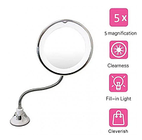 Косметичне LED дзеркало Ultra Flexible Mirror на гнучкій ніжці