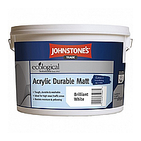 Влагостойкая краска для стен и потолка Johnstone's Acrylic Durable Matt 10л