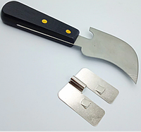 Нож для срезания швов после пайки пластика, месяцевидный нож