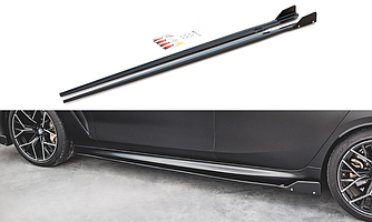 Пороги BMW 8 G16 M-Sport Gran Coupe тюнінг обвіс леза сплітер (V2)