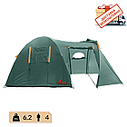 Намет кемпінговий з великим тамбуром 4 місний  Catawba Totem, UTTT-024, фото 3