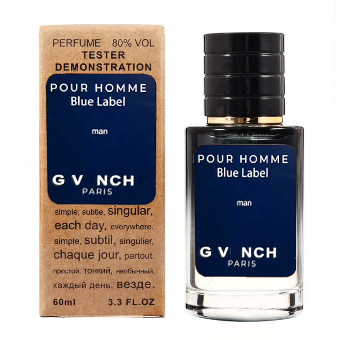 GVNCHe Pour Homme Blue Label TESTER LUX, чоловічий, 60 мл