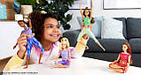 Барбі Безмежні рухи йога брюнетка в зеленому топі Barbie Made to Move Brunette Hair, фото 3