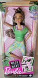 Барбі Безмежні рухи йога брюнетка в зеленому топі Barbie Made to Move Brunette Hair, фото 10