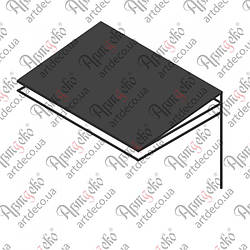 Кований навіс, піддашок 2000х1375(1225)х1385. КОМПЛЕКТ ЕЛЕМЕНТІВ