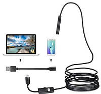 Камера Эндоскоп Android and PC Endoscope, гибкая USB-камера (2 -метра)