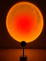 Лампа-светильник для дома проэкционная Q07 sunset lamp / Sunset Red