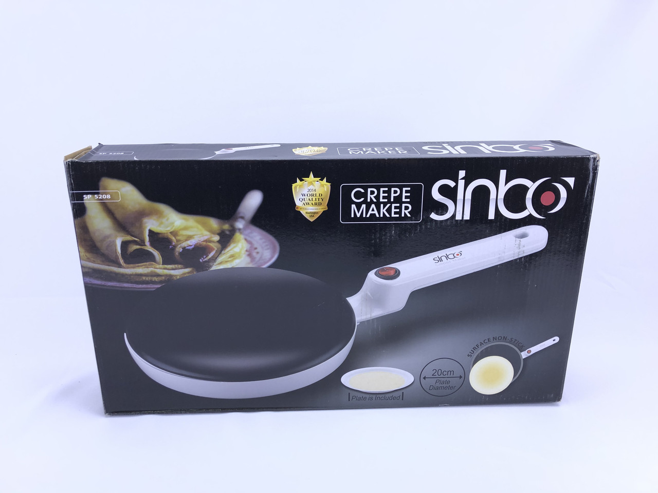 Сковорода для приготовления блинов Sinbo SP 5208 Crepe Maker. Электро блинница - фото 6 - id-p1433378158