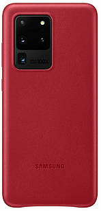 Оригінальний Чохол Samsung Leather Back Cover Red для Samsung Galaxy S20 Ultra 5G SM-G988