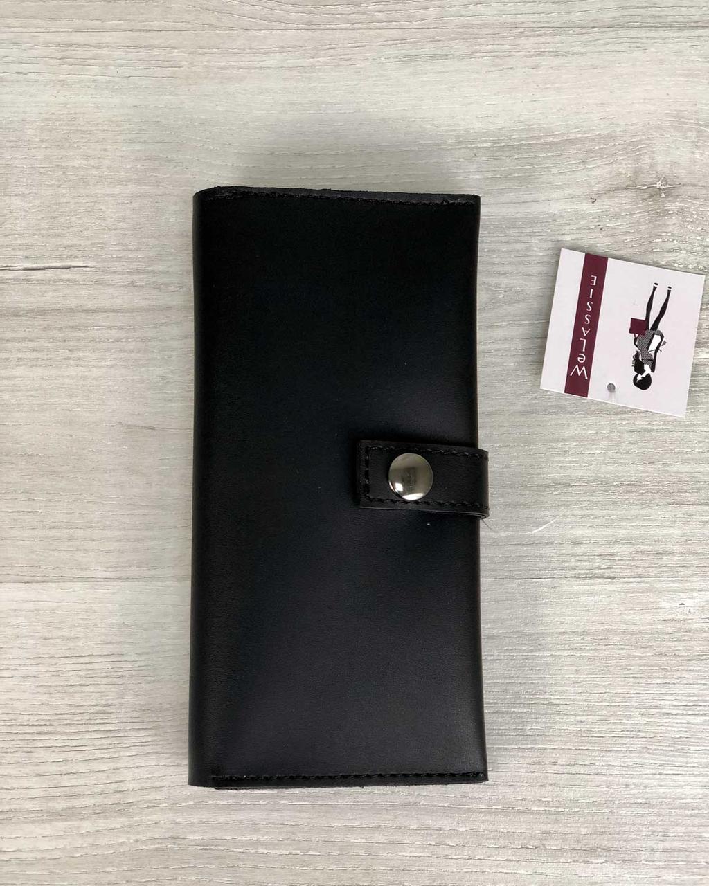 Гаманець жіночий чорного кольору (код: 70114)