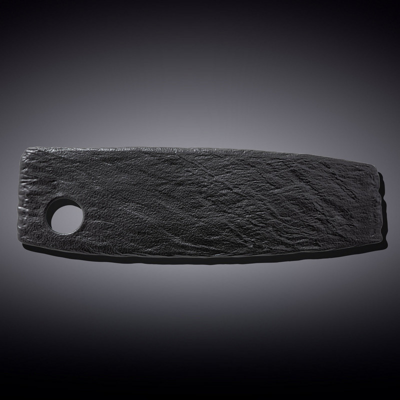 Блюдо для подачі Slatestone Black 32,5х10см