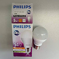 Лампа світлодіодна 5W E27 Philips