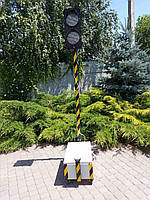 Комплект мобільних світлофорів для реверсивного руху