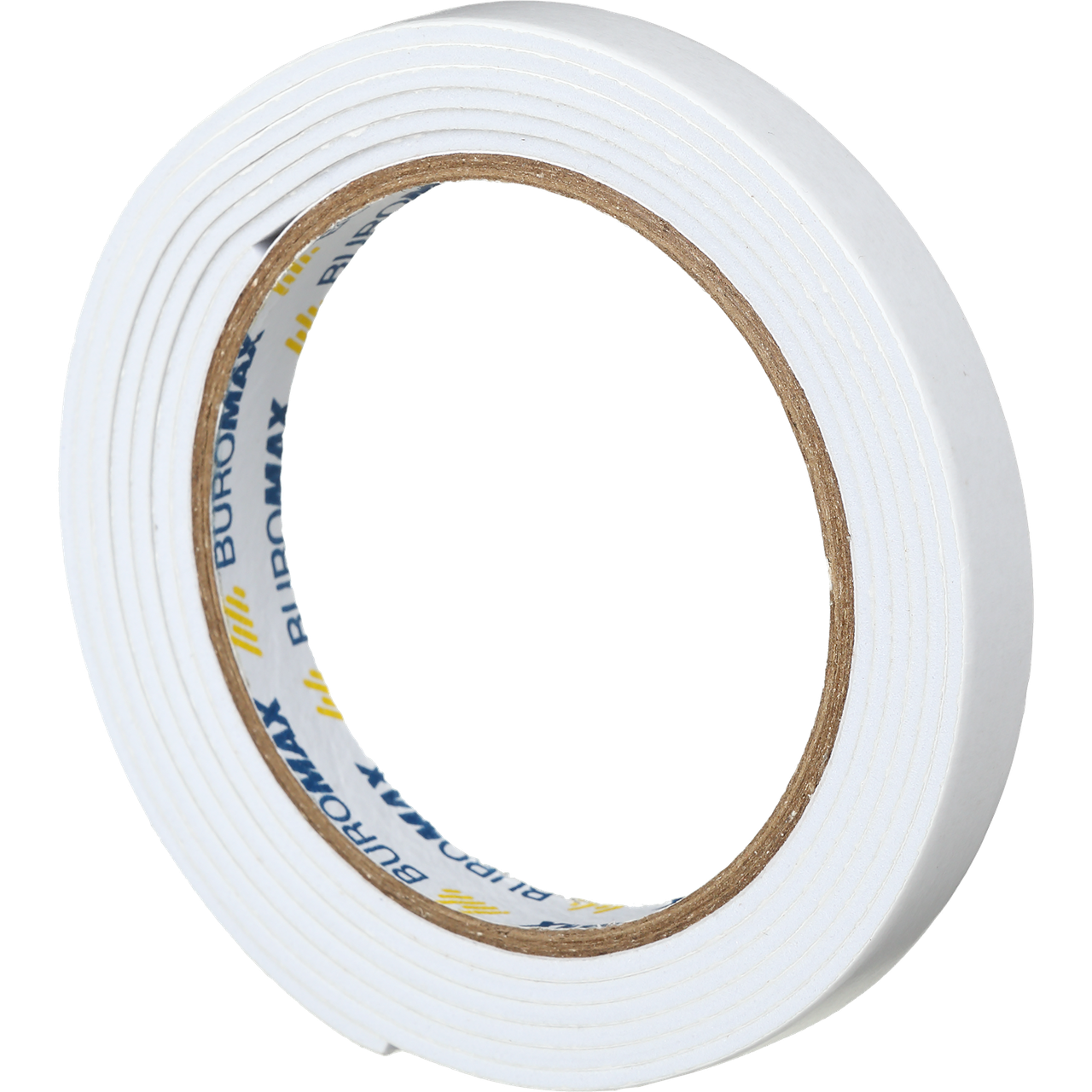 Клейка стрічка 12 мм х 2 м двостороння на пінній основі по 12 шт