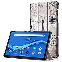 Чехол-книжка Colored Cover для Lenovo Tab M10 Plus FHD 10.3 TB-X606 (Wake / Sleep) Eiffel Tower