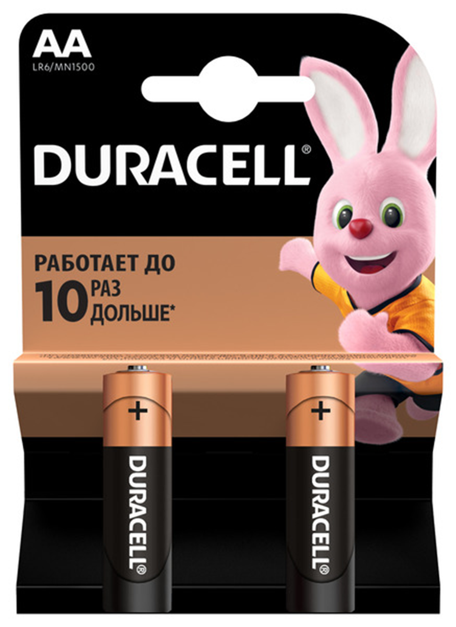 /Елопіння (батарейка) DURACELL LR6 (AA) 2 шт./пач.
