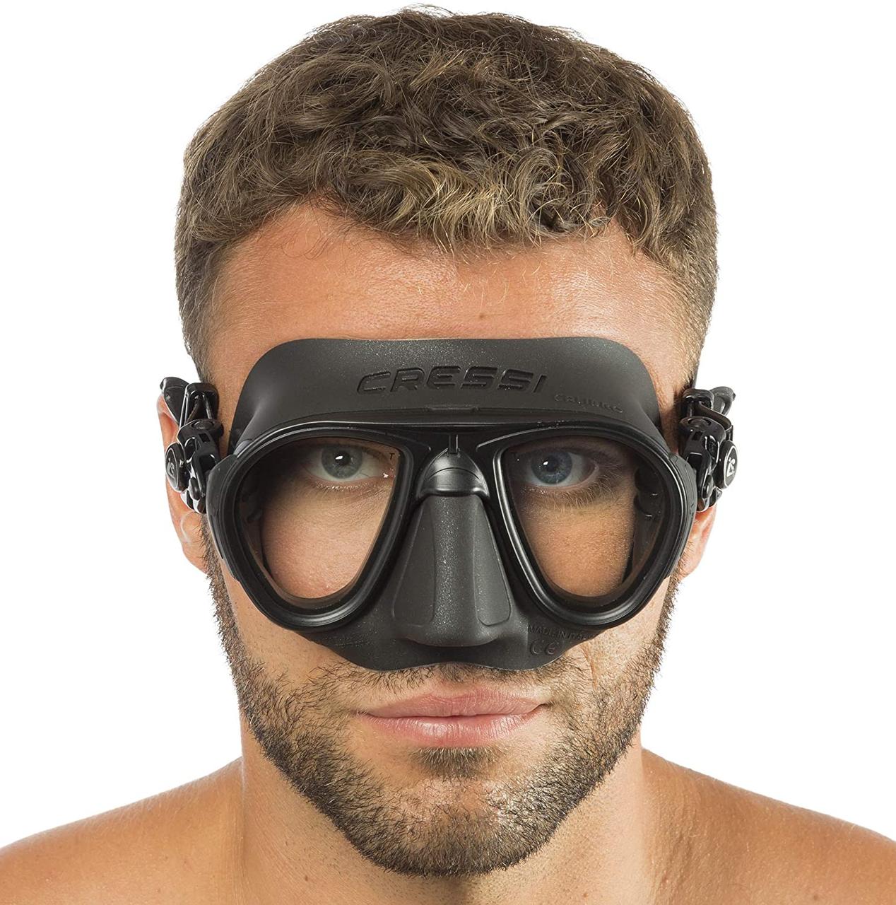 Маска Cressi Calibro Black для підводного полювання