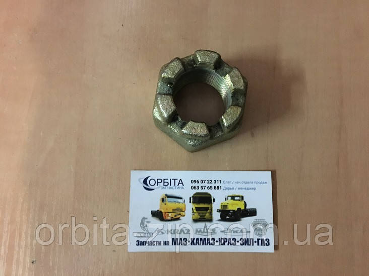 375088 Гайка М36х2,5 шкворня напівпричепа МАЗ