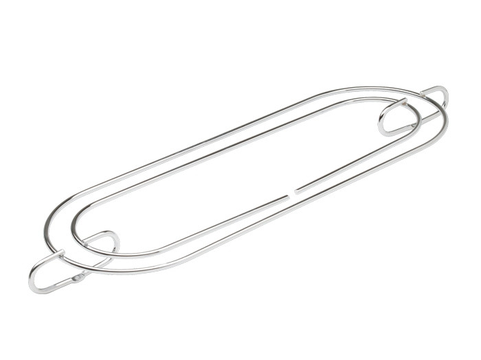 Полка барна овал хром, фото 1