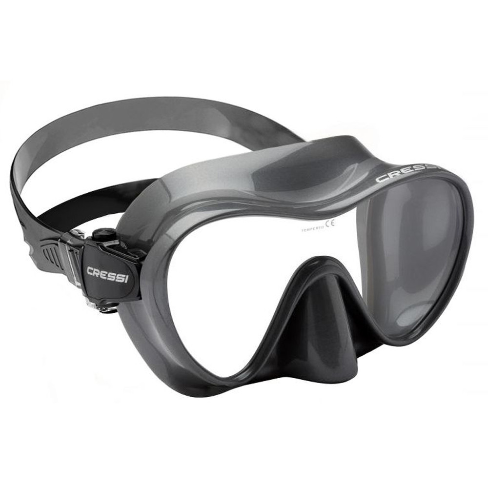 Маска для дайвінгу Cressi F1 Frameless SILVER