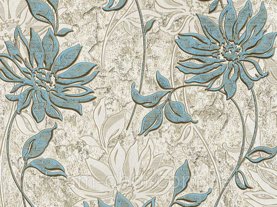 Шпалери Слов'янські Шпалери КФТБ вінілові на паперовій основі 10 м*0,53 9В58 Ейфорія 9394-04, фото 1