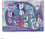 Набір 5 поні-єдинороги блискуча колекція My Little Pony Unicorn Sparkle Collection, фото 5