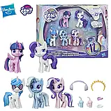 Набір 5 поні-єдинороги блискуча колекція My Little Pony Unicorn Sparkle Collection, фото 8