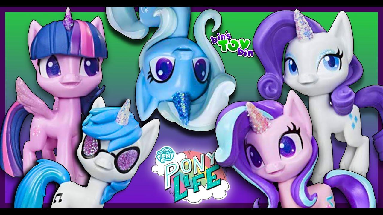 Набір 5 поні-єдинороги блискуча колекція My Little Pony Unicorn Sparkle Collection