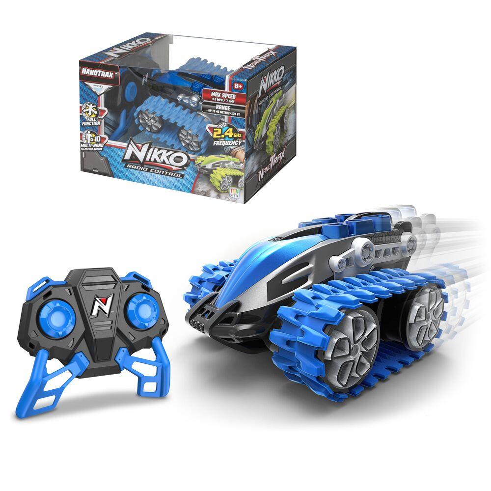 Машинка іграшкова Nikko на р/к NanoTrax blue 90207