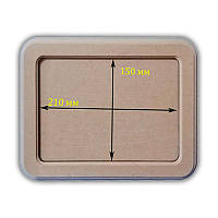 Заготовка деревянная «Панно рамка» прямоугольное 150х210/210х270 мм МДФ 25.062