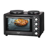 Электродуховки Adler AD 6020 36 литров с 2 конфорками