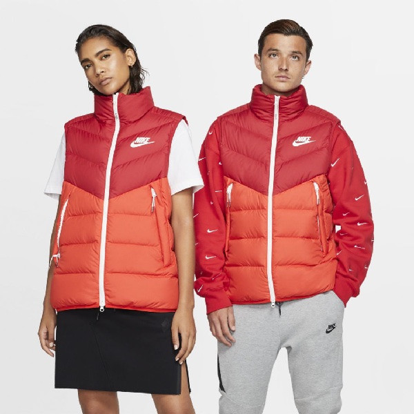 nike men's sportswear windrunner down vest