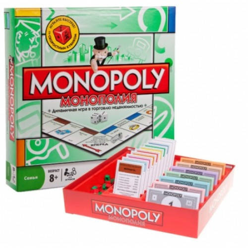 Настольная игра Монополия (ID#1433475408), цена: 516 ₴, купить на Prom.ua