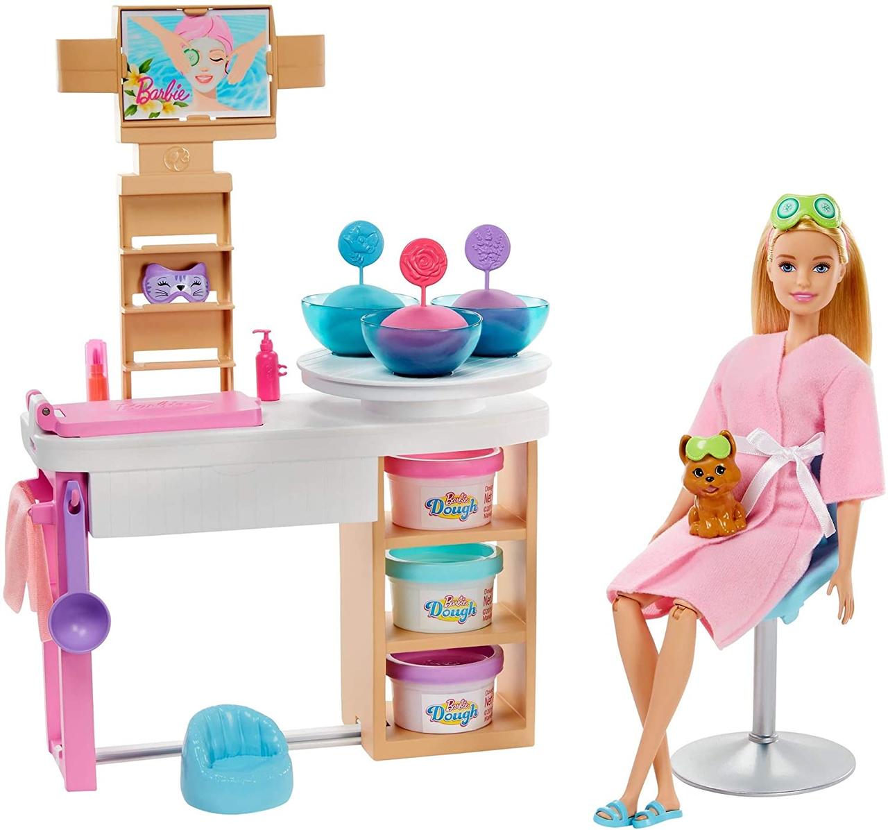 Лялька Барбі Блондинка і набір СПА догляд за шкірою Barbie
