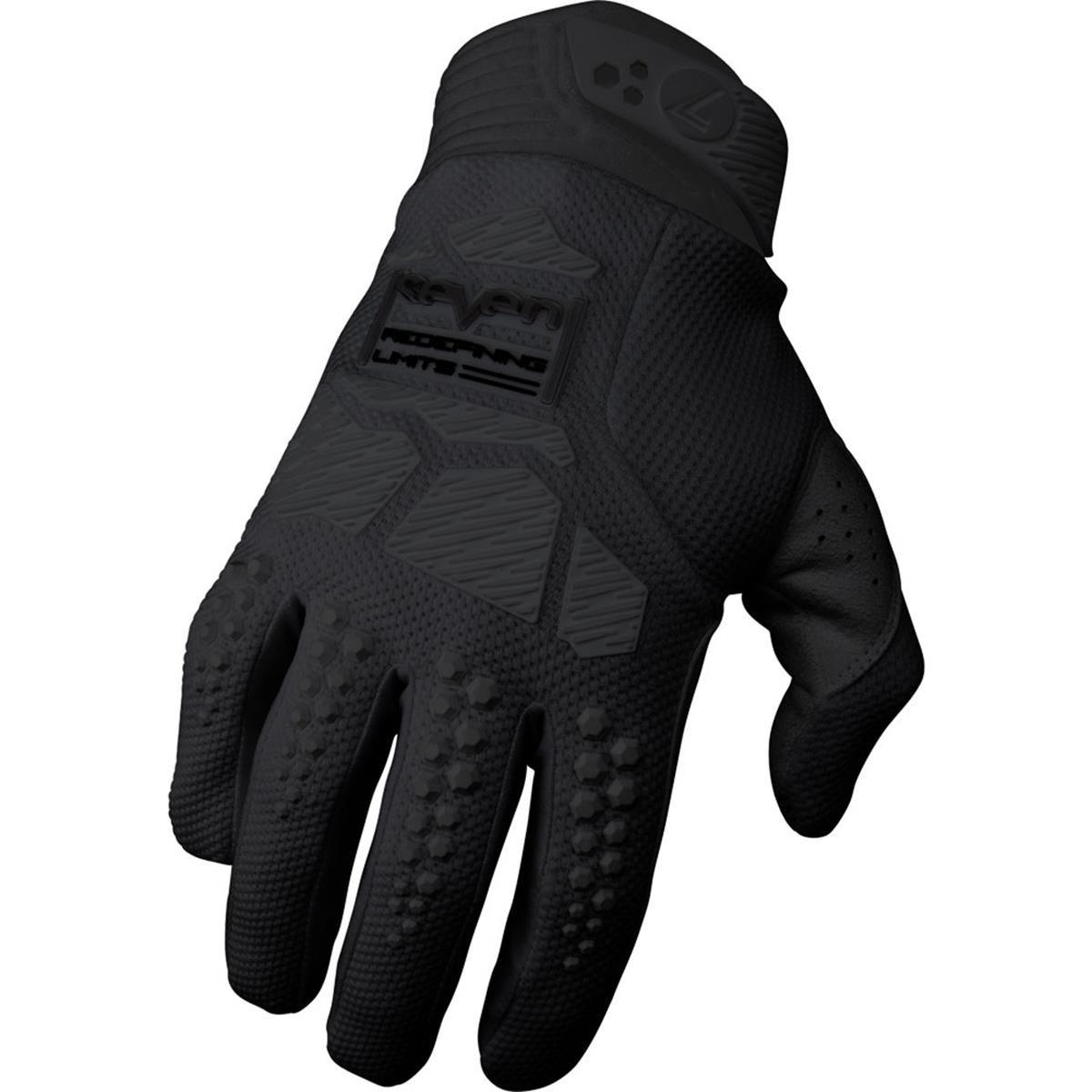 Мотоперчатки Seven RIVAL ASCENT BLACK/BLACK SM