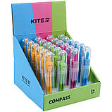 Циркуль у футлярі, асорті кольорів, 115 мм, фото 2