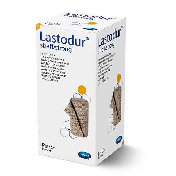 Еластичний бинт високої розтяжності Lastodur® straff/strong/Ластодур тугий 12см х 7м 1шт