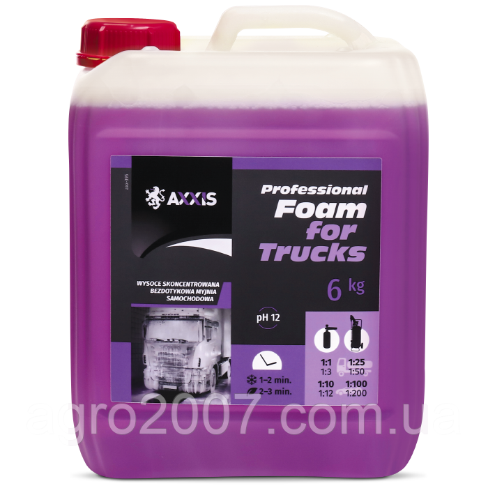 Автохімія Активна піна AXXIS Professional Foam for Trucks