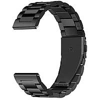 Браслет, ремінець для смарт-годинника Hardy AK75 MAX, Colmi V69, AK82 завширшки 24 мм чорний!