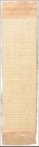 Когтеточка для кішок драпак односторонній на стіну (сизаль), 15*45 см, фото 1