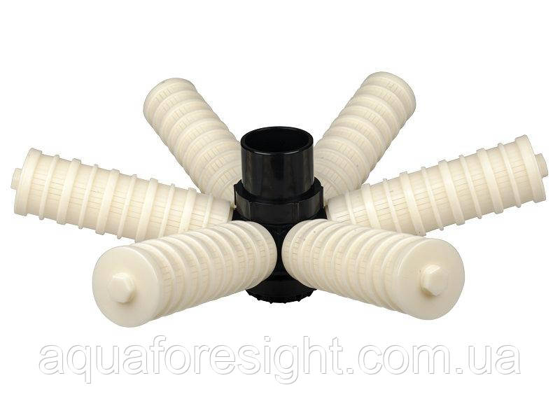 Розподільник, нижній променевий з прямим підключенням на 6 променів до балона 21" (ціна з ПДВ), фото 1