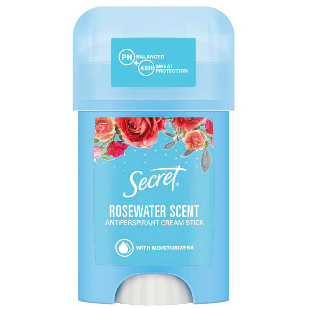 

Дезодорант кремовый Secret Rosewater Scent 40 мл (8001841589510)